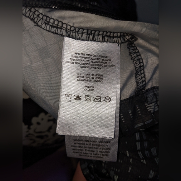 Columbia Black and Grey digital print hooded windbreaker lightweight Sz M - Picture 10 of 11